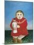 The Girl with a Doll-Henri Rousseau-Mounted Art Print