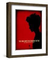 The Girl with a Dragon Tattoo-NaxArt-Framed Art Print