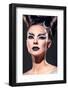 The Girl with Fancy Makeup-SunDraw-Framed Photographic Print