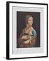 The Girl with the Ermine-Leonardo da Vinci-Framed Collectable Print