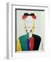 The Girl with the Hat-Kasimir Malevich-Framed Giclee Print