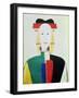 The Girl with the Hat-Kasimir Malevich-Framed Giclee Print