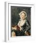 The Girl with the Marmot, c.1785-8-Jean-Honore Fragonard-Framed Giclee Print