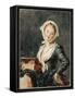 The Girl with the Marmot-Jean-Honoré Fragonard-Framed Stretched Canvas