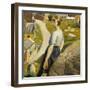 The Girl, Zennor-Harold Harvey-Framed Giclee Print