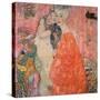 The Girlfriends, 1916/17-Gustav Klimt-Stretched Canvas