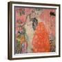 The Girlfriends, 1916/17-Gustav Klimt-Framed Giclee Print