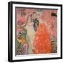 The Girlfriends, 1916/17-Gustav Klimt-Framed Giclee Print