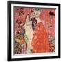 The Girlfriends-Gustav Klimt-Framed Premium Giclee Print