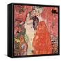 The Girlfriends-Gustav Klimt-Framed Stretched Canvas