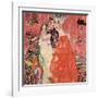 The Girlfriends-Gustav Klimt-Framed Art Print