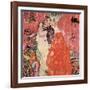 The Girlfriends-Gustav Klimt-Framed Art Print