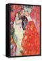 The Girlfriends-Gustav Klimt-Framed Stretched Canvas