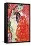 The Girlfriends-Gustav Klimt-Framed Stretched Canvas