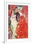 The Girlfriends-Gustav Klimt-Framed Art Print