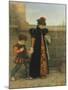 The Girlhood of Saint Theresa-John Everett Millais-Mounted Giclee Print