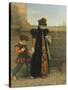 The Girlhood of Saint Theresa-John Everett Millais-Stretched Canvas