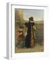 The Girlhood of Saint Theresa-John Everett Millais-Framed Giclee Print