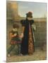 The Girlhood of Saint Theresa-John Everett Millais-Mounted Giclee Print