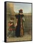 The Girlhood of Saint Theresa-John Everett Millais-Framed Stretched Canvas