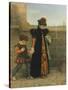 The Girlhood of Saint Theresa-John Everett Millais-Stretched Canvas