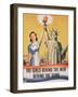 The Girls Behind the Men Behind the Guns, US 2nd World War Poster, Anon, C.1942-null-Framed Giclee Print