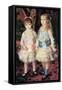 The Girls Cahen D'Anvers-Pierre-Auguste Renoir-Framed Stretched Canvas