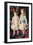 The Girls Cahen D'Anvers-Pierre-Auguste Renoir-Framed Art Print