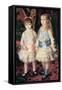 The Girls Cahen D'Anvers-Pierre-Auguste Renoir-Framed Stretched Canvas