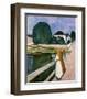 The Girls on the Pier, 1901-Edvard Munch-Framed Art Print