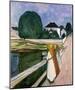 The Girls on the Pier, 1901-Edvard Munch-Mounted Art Print