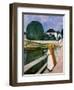 The Girls on the Pier, 1901-Edvard Munch-Framed Art Print