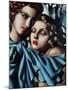 The Girls-Tamara de Lempicka-Mounted Giclee Print