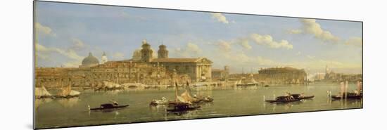 The Giudecca, Venice, 1854-David Roberts-Mounted Premium Giclee Print