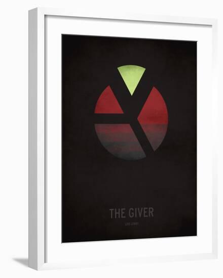 The Giver_Minimal-Christian Jackson-Framed Art Print