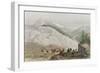 The Glacier and the Chamonix Valley, Engraved by Adolphe Bayot (1810-66) Mid 19th Century-Felix Benoist-Framed Giclee Print