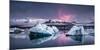 The Glacier Lagoon-Andreas Wonisch-Mounted Photographic Print