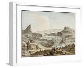 The Glacier of Simmenthal-Samuel Hieronymous Grimm-Framed Giclee Print