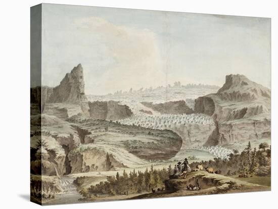 The Glacier of Simmenthal-Samuel Hieronymous Grimm-Stretched Canvas