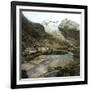 The Glacier of the Rhone Valley (Switzerland), Circa 1865-Leon, Levy et Fils-Framed Photographic Print