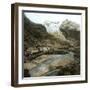 The Glacier of the Rhone Valley (Switzerland), Circa 1865-Leon, Levy et Fils-Framed Photographic Print