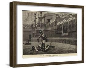 The Gladiators, Pollice Verso-null-Framed Giclee Print