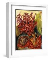 The Gladiolus, C.1919-Chaim Soutine-Framed Giclee Print