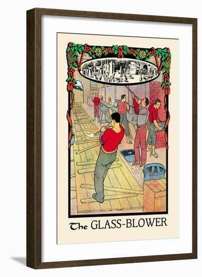 The Glass-Blower-H.o. Kennedy-Framed Art Print