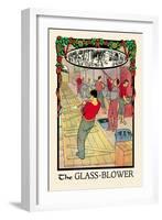 The Glass-Blower-H.o. Kennedy-Framed Art Print