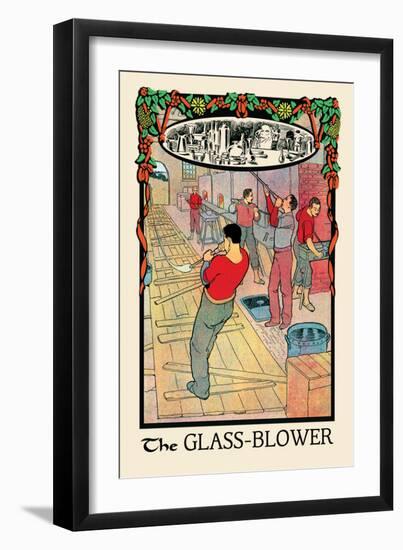 The Glass-Blower-H.o. Kennedy-Framed Art Print