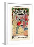 The Glass-Blower-H.o. Kennedy-Framed Art Print