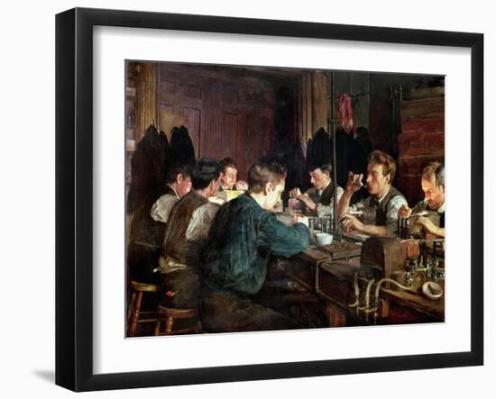 The Glass Blowers, 1883-Charles Frederic Ulrich-Framed Giclee Print