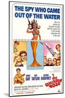 The Glass Bottom Boat, with Edward Andrews, Doris Day, Arthur Godfrey, and Rod Taylor, 1966-null-Mounted Art Print