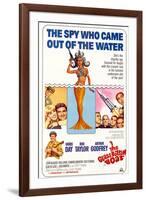 The Glass Bottom Boat, with Edward Andrews, Doris Day, Arthur Godfrey, and Rod Taylor, 1966-null-Framed Art Print